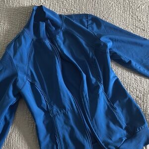 Blue Zip-Up Jacket